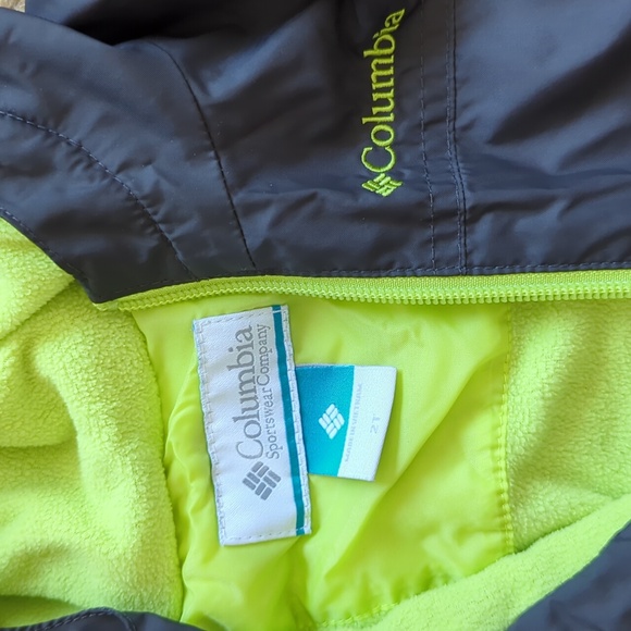 2T fleece lined rain jacket - Picture 2 of 4